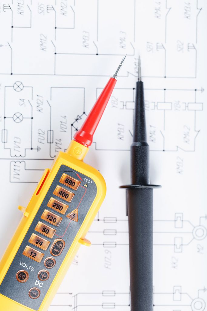 Les outils d'un électricien