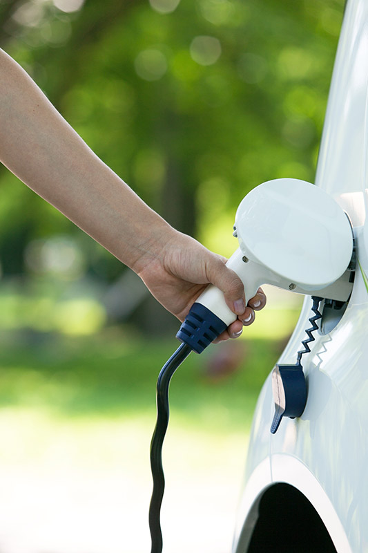 Recharge électrique d'une voiture